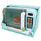 Nothing But Fun Toys: My First Microwave - Teal - Light & Sound Kitchen Appliance Toy, 7 Food Accessories, Realistic Actions Pretend Play Set, Kids 3+